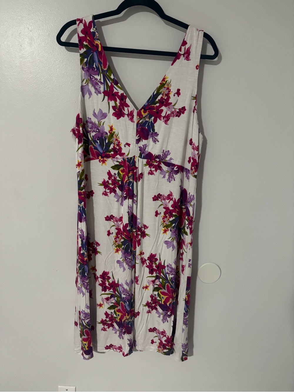Tommy Bahama Women’s XL Lined White Floral Sun Dress - Picture 2 of 7